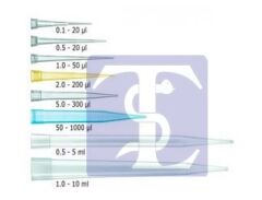 BRAND 732002 Pipet ucu Nano-caps (0.1 - 20 ul) / 2000 adet