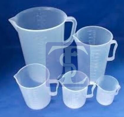 S&H Plastik Beher kısa form kulplu 2000ml