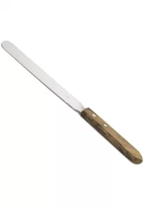 Isolab Spatül – Paslanmaz Çelik – Yassı Bıçaklı – 75 Mm – 1 Adet